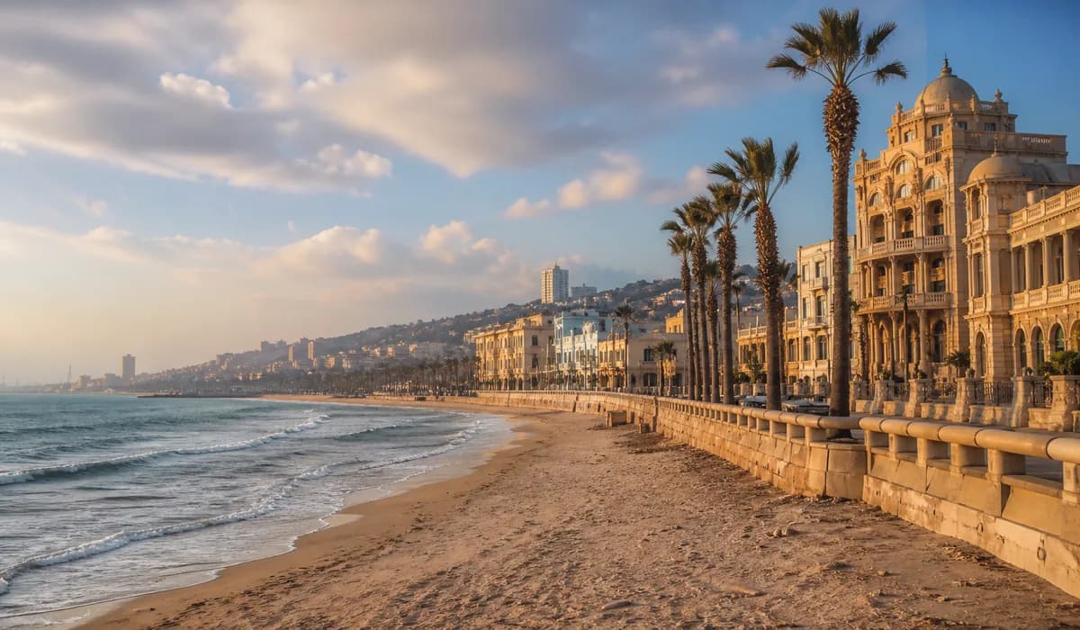 המחשה: סביבת מגורים ובריכה באווירה מקומית